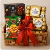 Premium Holiday Confectionery Gift Basket